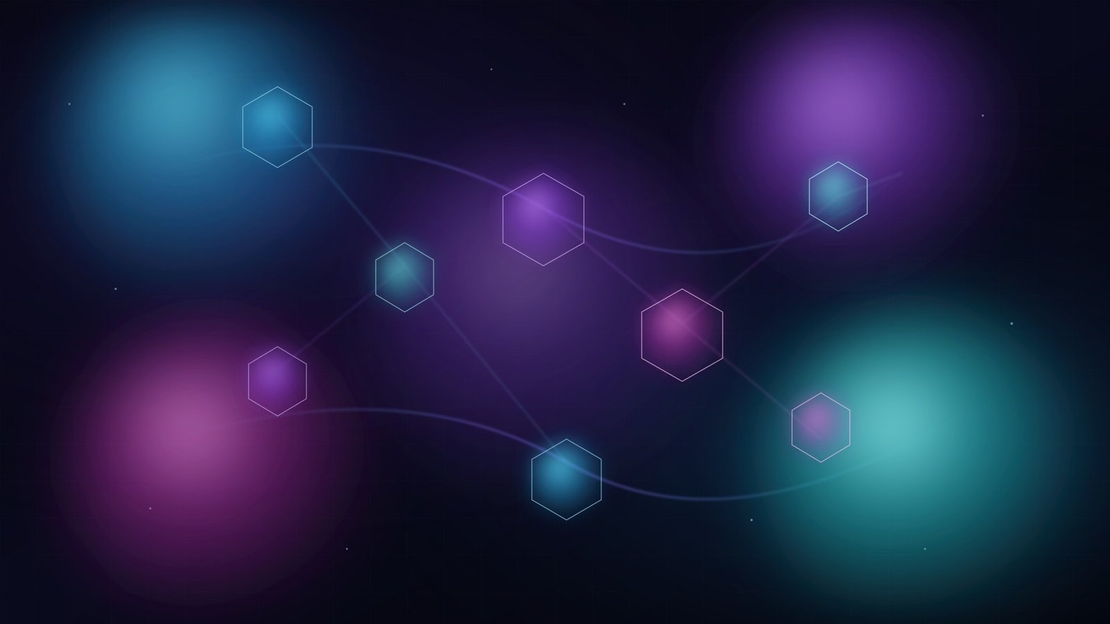 Dark, futuristic neon-blue and purple illustration representing different affiliate marketing niche categories